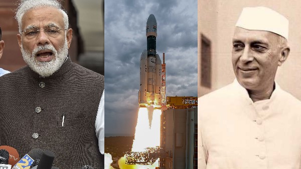 चंद्रयान-2 की सफलता का श्रेय नेहरू और मनमोहन को
