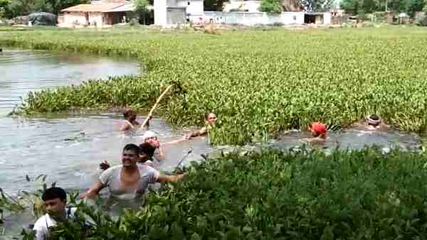 जल संचय-जीवन संचय थीम पर हुई सफाई 