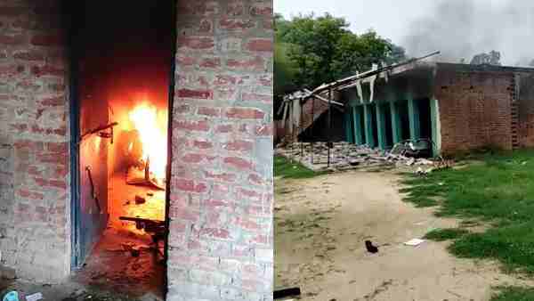 पुलिस ने किया कैंप