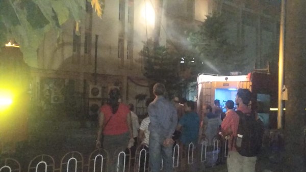 massive fire broke out at BSNL building in Salt Lake in Kolkata massive fire broke out at BSNL building in Salt Lake in Kolkata