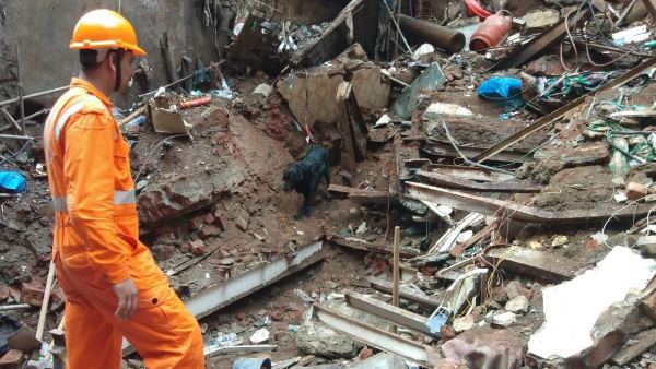 अचानक ढहने लगी इमारत तो...