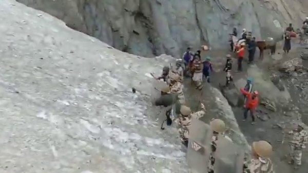 आईटीबीपी ने वीडियो किया शेयर