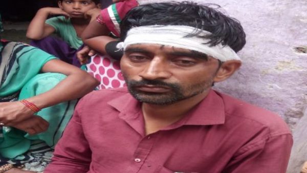 बड़े बेटे ने पिता के सिर पर मारी लाठी