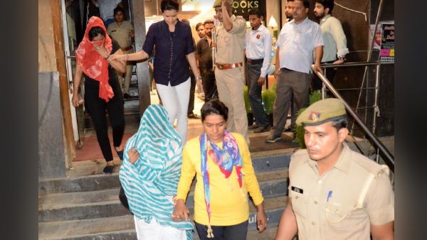 इन स्पा सेंटरों पर की गई छापेमारी