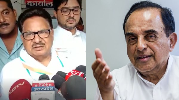 congress mp pl punia filled FIR against subramanian swamy in barabanki congress mp pl punia filled FIR against subramanian swamy in barabanki