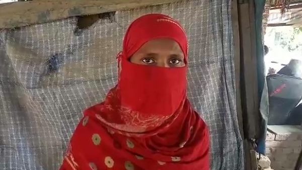 दर-दर की ठोकरें खाने को मजबूर महिला