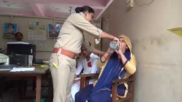 mother and daughter ate poison at sp office