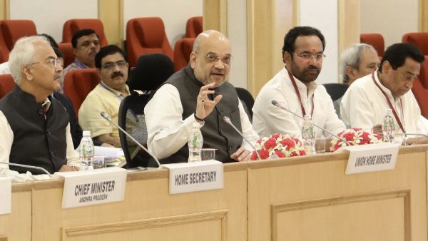 गृहमंत्री अमित शाह ने की उच्च स्तरीय बैठक