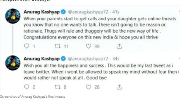 आर्टिकल 370 को लेकर किया था ट्वीट 