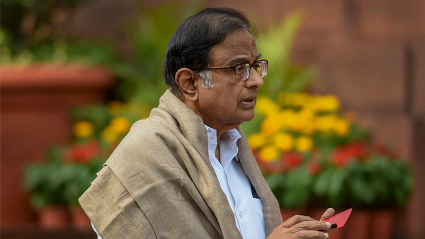  पी चिदंबरम ने खुद को बताया बेगुनाह 