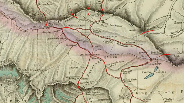 'अक्साई चिन' नदी के नाम पर