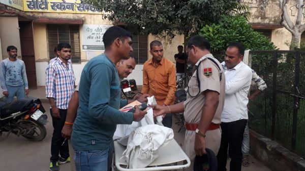 Two died in encounter between dholpur Police Bajari Mafia