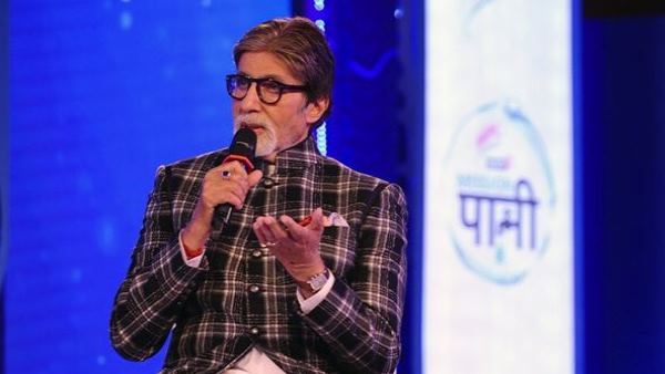 Water scarcity and land erosion are massive problems says amitabh bachchan at mission pani launch Water scarcity and land erosion are massive problems says amitabh bachchan at mission pani launch