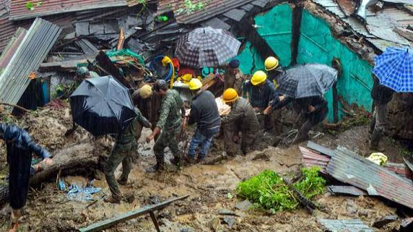 Himachal pradesh affected by heavy rain, Rs 574 crore loss and 25 deaths in 2 days Himachal pradesh affected by heavy rain, Rs 574 crore loss and 25 deaths in 2 days
