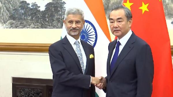 External Affairs Minister S Jaishankar meeting with Foreign Affairs Minister of China in Beijing External Affairs Minister S Jaishankar meeting with Foreign Affairs Minister of China in Beijing