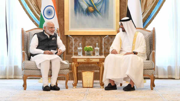 यूएई आया भारत के साथ 