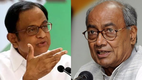 दिग्विजय-चिदंबरम के विवादित बोल