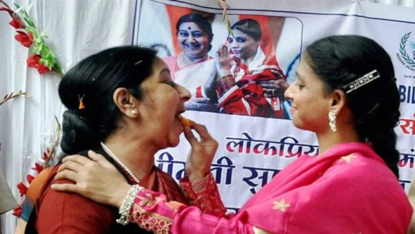 Sushma swaraj was Searching Groom For dumb deaf Geeta