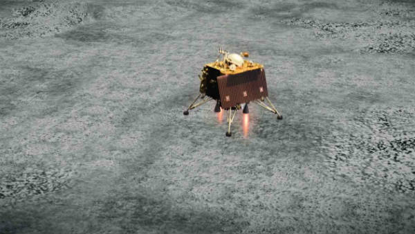 विक्रम लैंडर 7 सितंबर को चंद्रमा की सतह पर उतरा था
