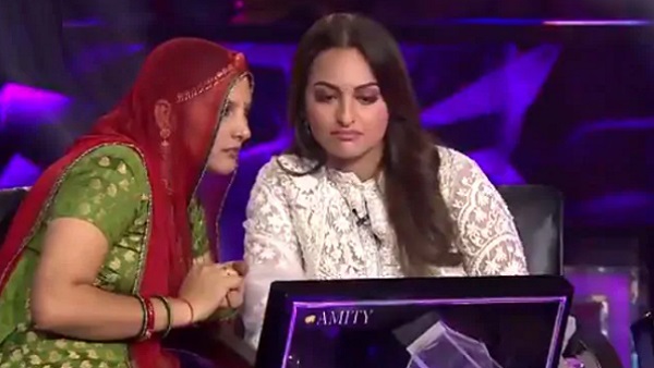 केबीसी में बेहद आसान सवाल में फंसीं सोनाक्षी