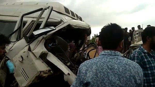 Ten people died and many injured in Accident at Jodhpur Rajasthan Ten people died and many injured in Accident at Jodhpur Rajasthan