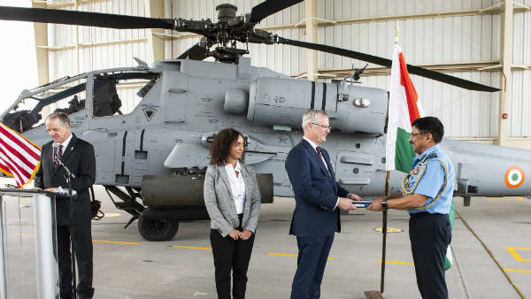 समय से पहले मिली अपाचे की डिलिवरी