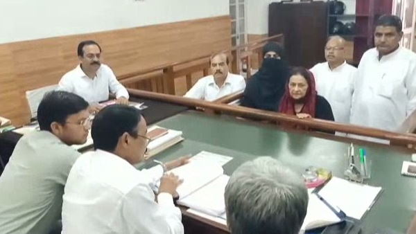 Azam khan in rampur after long time