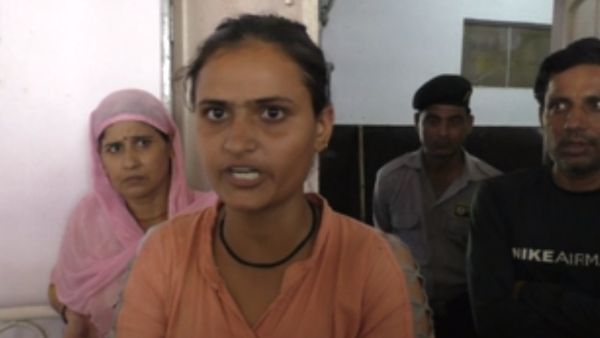 बेटी बाल बाल बची 