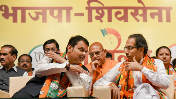 भाजपा-शिवसेना में सीटों को लेकर फंसी है पेंच