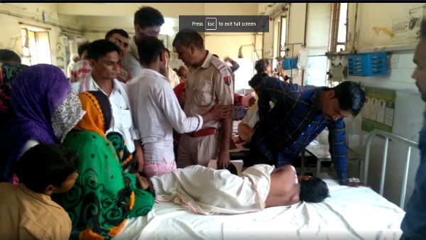 12 वर्षीय अंकित घायल 12 वर्षीय अंकित घायल