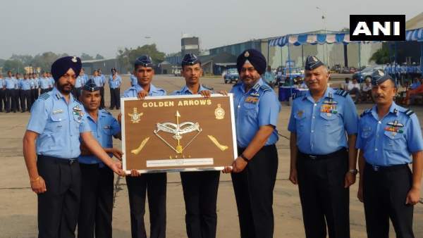  'गोल्डन ऐरोज' 17 स्क्वाड्रन को फिर से गठित किया गया