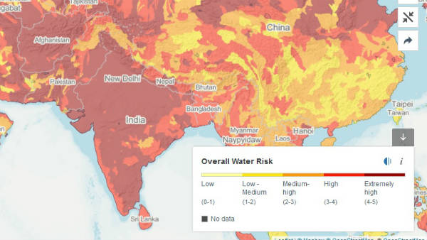 भारत में पानी की किल्लत 