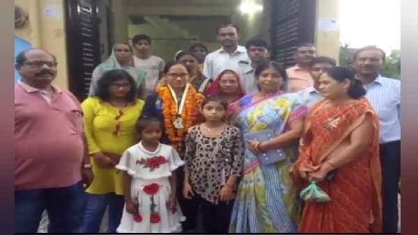 छिबरामऊ गांव में हुआ जोरदार स्वागत 