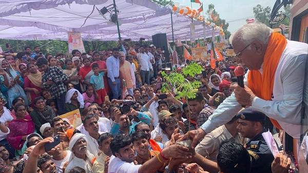 मुख्यमंत्री ने कहा, हुड्डा के जमाने में लूट-खसोट होती थी 