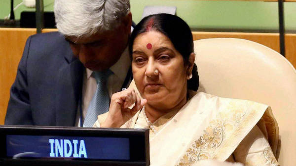 सुषमा ने किया पीओके का जिक्र 