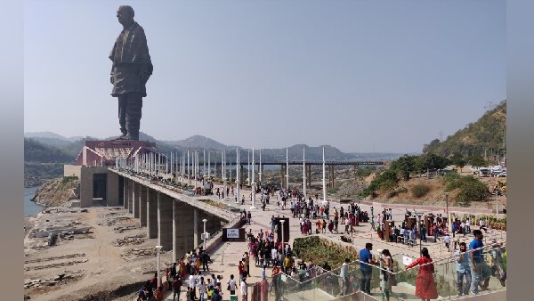 2 दिन में 66 हजार लोग स्टैच्यू ऑफ यूनिटी पहुंचे 