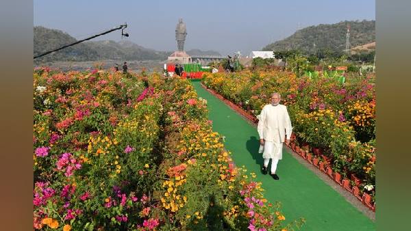 पटेल के 143वें जन्मदिन के मौके पर अनावरण हुआ