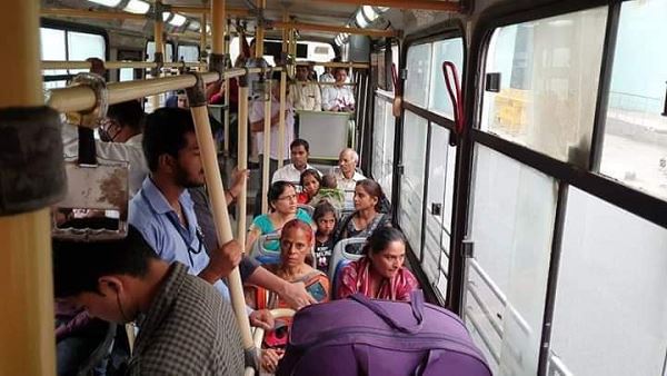 बसों में 13 हजार मार्शल की तैनाती शुरू