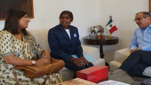 चाय वाले की बेटी मैक्सिको की राजदूत बनी चाय वाले की बेटी मैक्सिको की राजदूत बनी