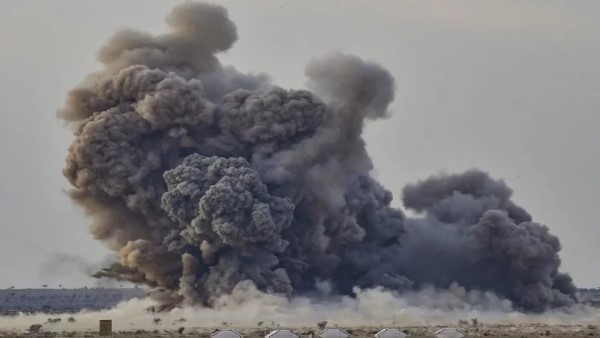 धमाकों का वीडियो वायरल