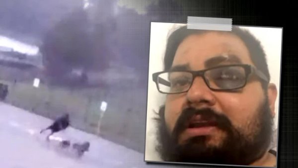 जब अचानक शख्स पर गिरी बिजली