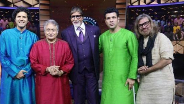 उस्ताद अमजद अली खान ने अमिताभ को दिया सरप्राइज 