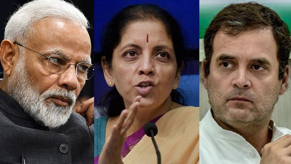 Rahul Gandhi says PM Modi steal ideas from Congress Ls manifesto to tackle Economic mess Rahul Gandhi says PM Modi steal ideas from Congress Ls manifesto to tackle Economic mess