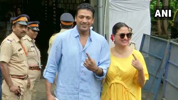 टेनिस प्लेयर महेश भूपति और उनकी पत्नी लारा दत्ता