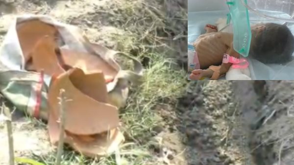 मृत बच्ची को दफनाने गए थे, मिली जिंदा बच्ची