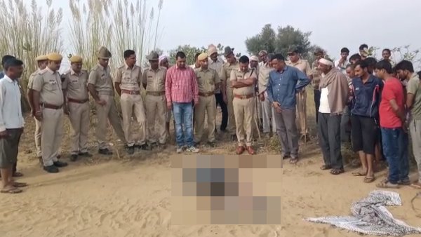 दो युवकों की हत्या पर श्यामपुरा के ग्रामीणों में आक्रोश