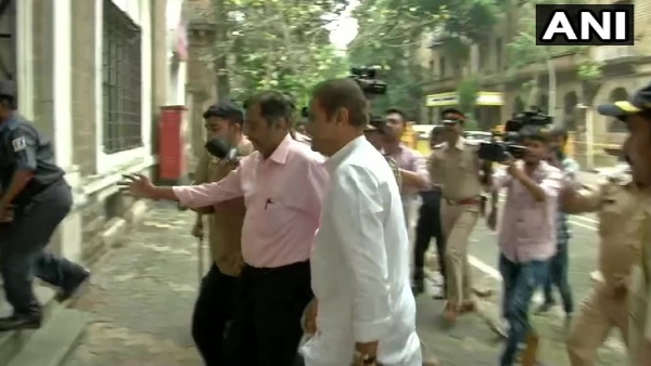 NCP leader Praful Patel arrives at Enforcement Directorate office after summoned by the agency NCP leader Praful Patel arrives at Enforcement Directorate office after summoned by the agency