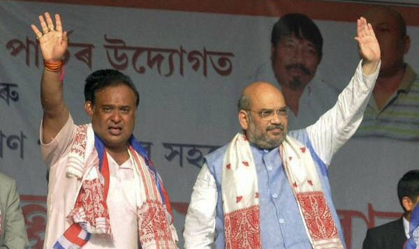 2015 में भाजपा में शामिल हुए हेमंत बिस्‍वा शर्मा 