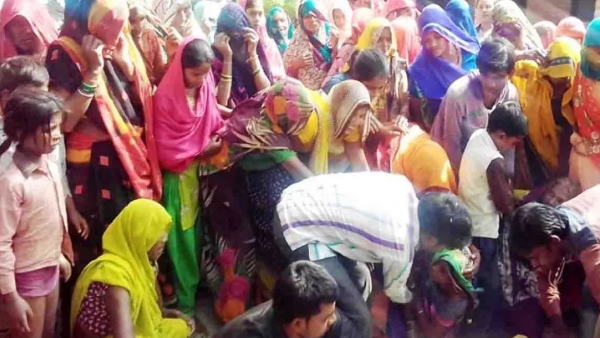 घटना से ग्रामीण आक्रोशित