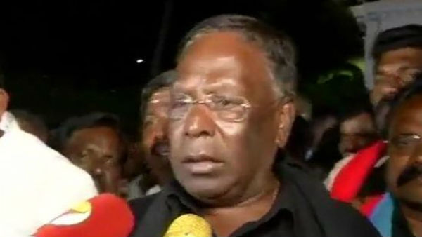 नारायणसामी ने मोदी सरकार को भी घेरा 